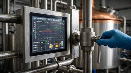 Последние решения компании о Stainless Steel Panel PCs: A Brewing Industry Computing Solution