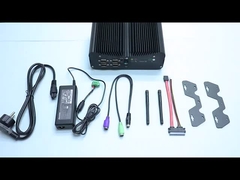 PCIE беспроводный промышленный мини-компьютер Intel I5 I7 GPIO LPT 6 COM 2 Lans 8 USB Box