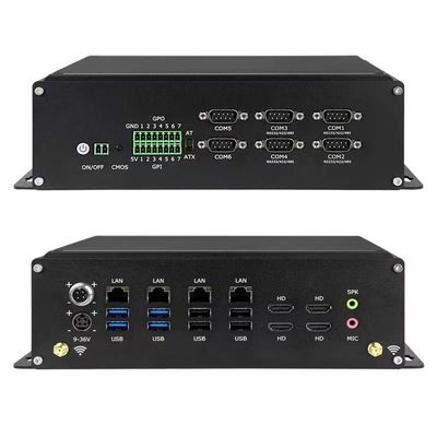 Хорошая цена Встраиваемый Box PC Intel 8305G/8705G со встроенной дискретной графикой AMD Vega 4GB онлайн