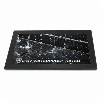 Хорошая цена 21.5 Inch Industrial Full IP65 Waterproof Capacitive Touch Panel PC with Intel J1900 Quad-Core Processor онлайн