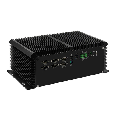 Хорошая цена 4 ядр седьмое I7-7700HQ Windows 10 POE ПК коробки USB COM 8 Lan 6 Fanless онлайн