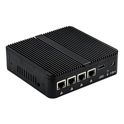ПК Intel Celeron J4125 Fanless мини 4 ПК брандмауэра порта сети стандарта Ethernet гигабита I210/I211 мини