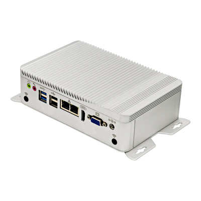 Хорошая цена Fanless настольный мини квадрацикл ПК J4125 вырезает сердцевина из поддержки 8GB 6xCOM 2xLAN GPIO онлайн