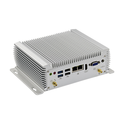 промышленный ПК X86 коробки 12V врезал USB COM 8 ПК 6 компьютера мини с RS232 RS485 RS422