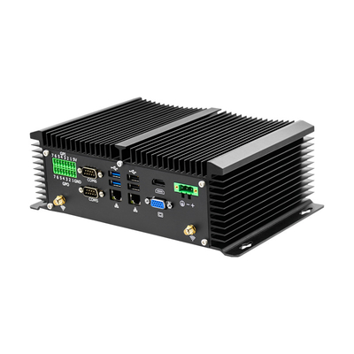 Хорошая цена COM RS232 RS485 VGA 6 промышленного мини ПК двойной видео- HDMI Intel Celeron J1900 онлайн