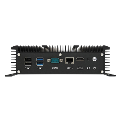 Хорошая цена DDR4 RAM SSD HDD Mini PC без вентилятора 6 * Гигабитная локальная сеть Промышленный мини-PC онлайн