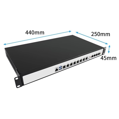 Процессор Core I3 I5 I7 Промышленный мини-PC с 1xPCI-E X8 и 2xMini-PCIE слотами