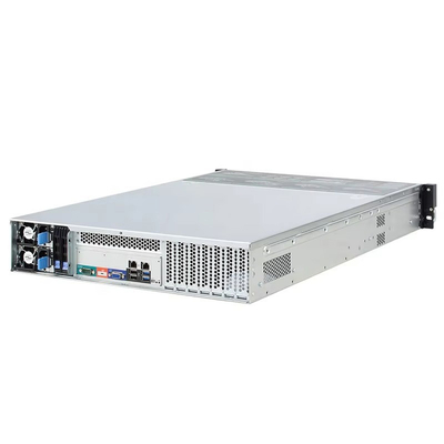 2U Rackmount NAS Server с 16 DDR4 слотами 12 3,5 SATA хранилищами и максимальной емкостью 16 ТБ