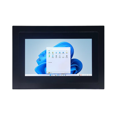 Хорошая цена 7 Inch Capacitive Touch Screen 1000 Nits Embedded All In One Panel PC Core I3-10110U Windows 11 Fanless Design онлайн