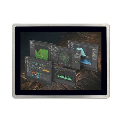 Хорошая цена Прочный панельный моноблок IP69K, водонепроницаемый, промышленный сенсорный экран 15 дюймов, интерфейс M12 онлайн