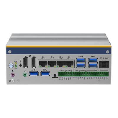 Хорошая цена Безвентиляторный мини-ПК Sihovision SM8124 с Intel i5-1235U, 64 ГБ ОЗУ DDR5 и креплением на DIN-рейку для промышленных применений онлайн
