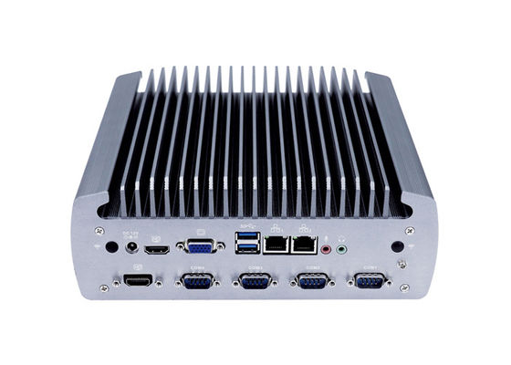 Хорошая цена ядр i7 8700T Intel ПК VGA 20W двойное HDMI Fanless настольное мини онлайн