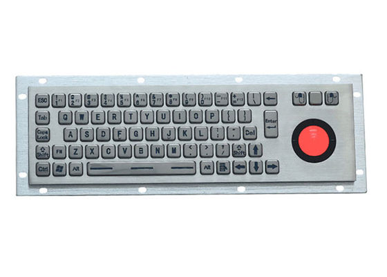 Хорошая цена Нержавеющая сталь 68keys клавиатуры металла СИД подсвеченная 5VDC PS2 промышленная онлайн