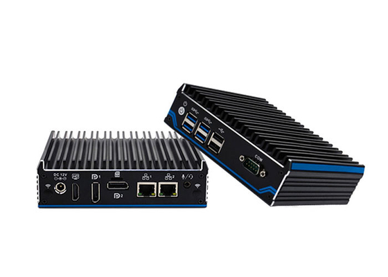 Компьютер Intel J4125 NUC ПК CCC 4096x2160 Fanless мини промышленный мини