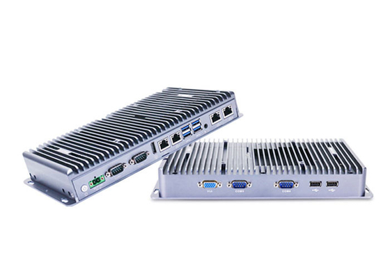 Хорошая цена Компьютер промышленного мини ПК графиков I7 8565U UHD Fanless врезанный с TPM онлайн