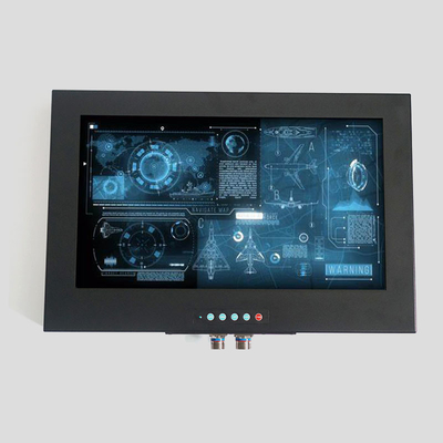 Дисплей IP67 SS304 военный LCD делает монитор водостойким панели 21.5INCH промышленный LCD