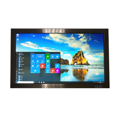 IP65 водоустойчивая нержавеющая сталь все в одном ПК 21,5 USB x Intel Celeron J1900 4 дюйма
